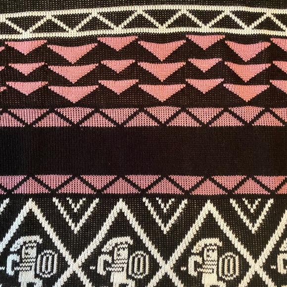 Vintage 80s 70s JC Louis Aztec Southwestern Boho Warm Cozy Sweater Rare Unique - Picture 7 of 15